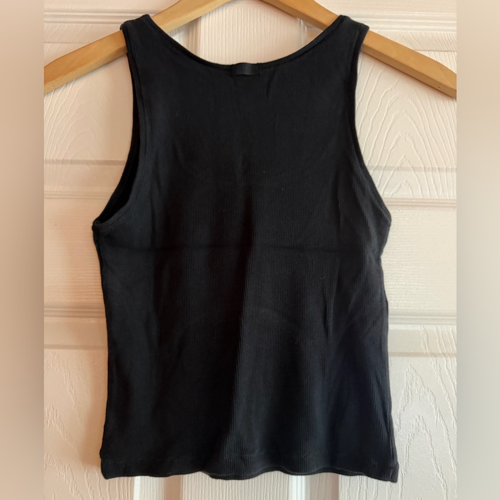SKIMS Sleek Black Women's Tank Top - Picture 2 of 8